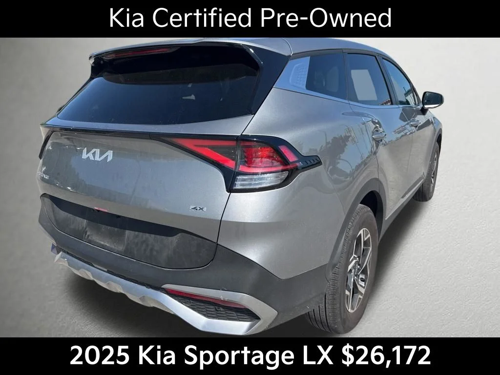 Certified Used 2025 Gray Kia LX image 4