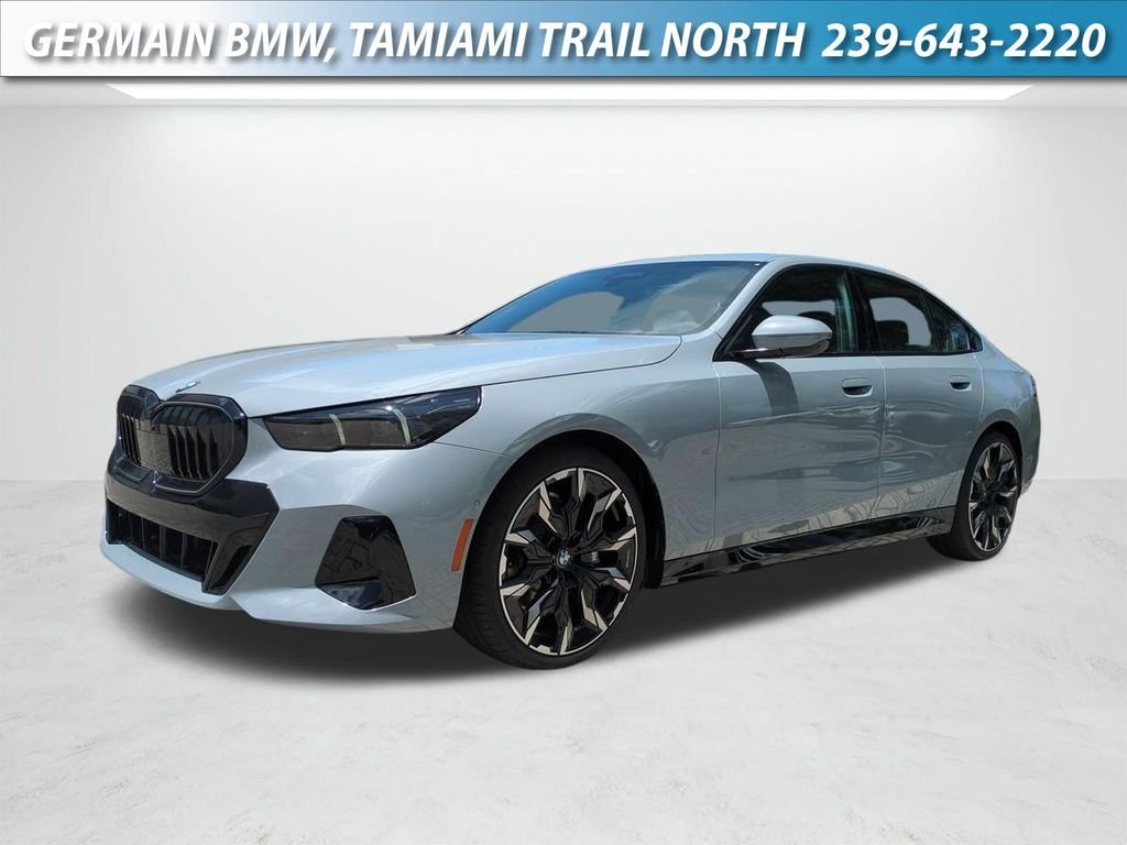 New 2027 Brooklyn Grey Metallic BMW 530i image 1