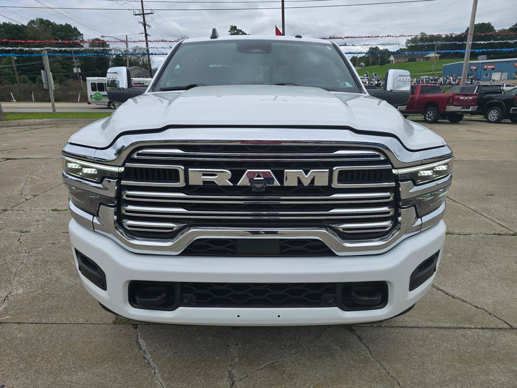 Used 2025 Bright White Clearcoat Ram Laramie image 8