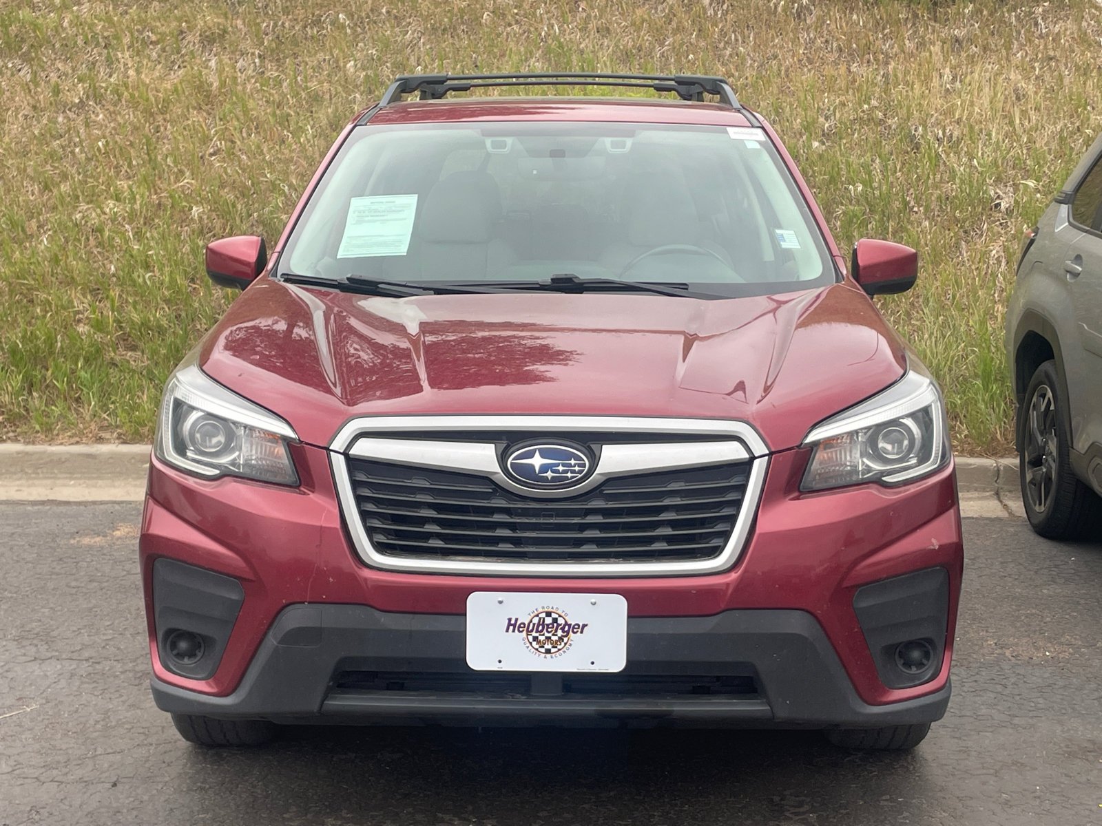 Used 2019 Crimson Red Pearl Subaru Premium image 2