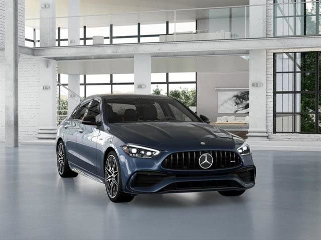 New 2026 Twilight Blue Metallic Mercedes-Benz AMG® C 43 4MATIC® Sedan image 9