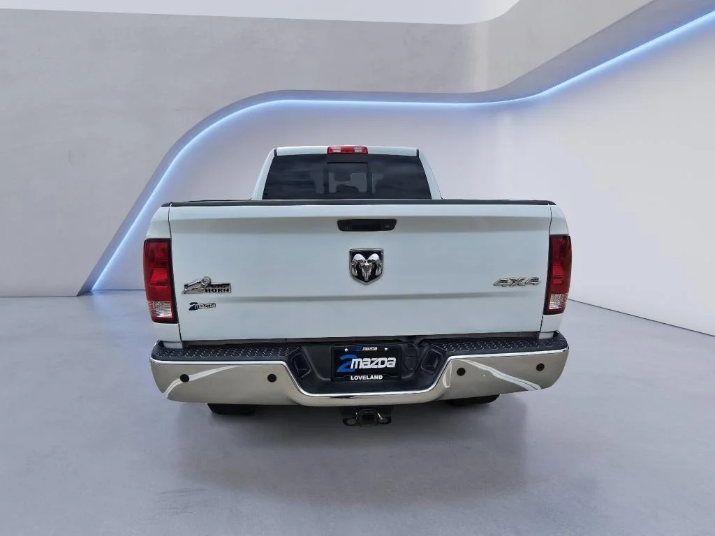 Used 2015 Bright White Clearcoat Ram Big Horn image 4
