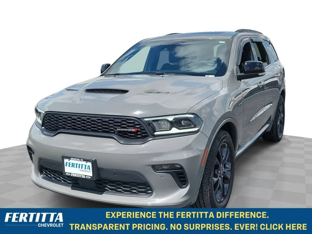 Used 2023 Gray Dodge R/T Plus RWD image 1