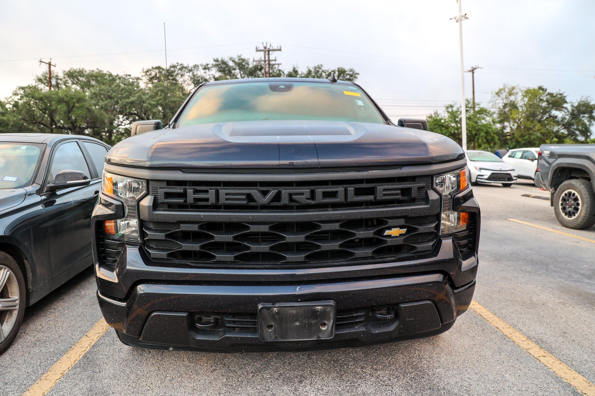 Used 2023 Dark Ash Metallic Chevrolet Custom image 2