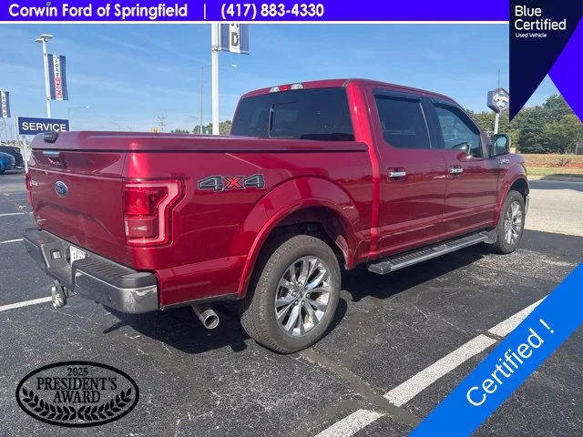 Used 2017 Red Ford Lariat image 4