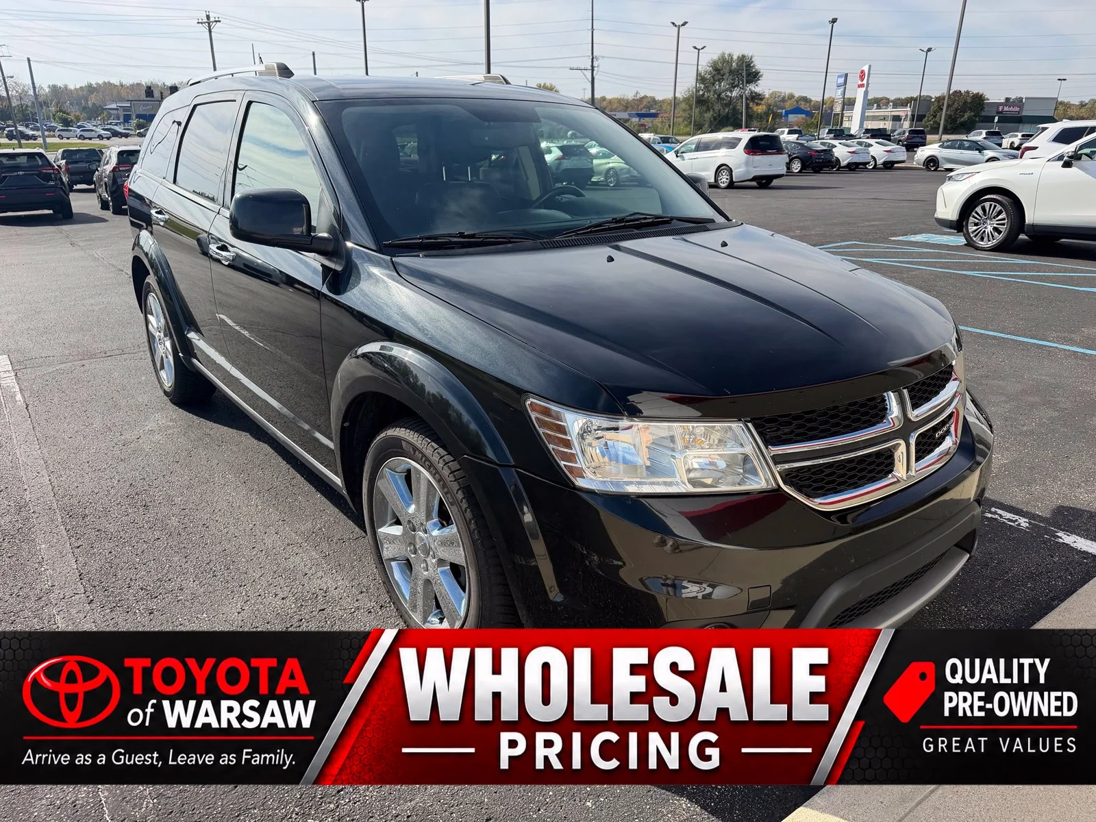 Used 2013 Black Dodge Crew image 1