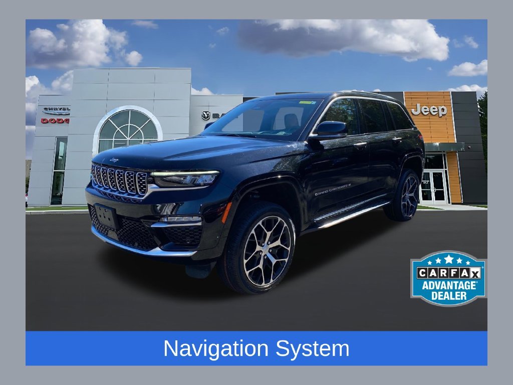 Used 2023 Black Jeep Summit Reserve image 1