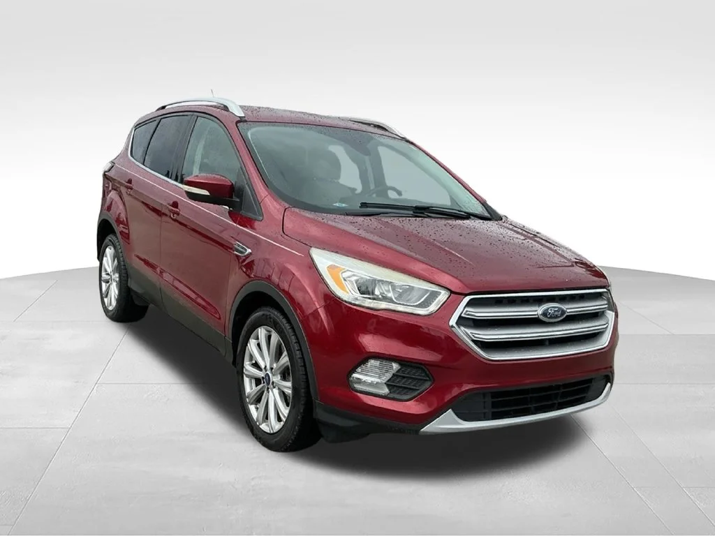 Used 2017 Red Ford Titanium image 13