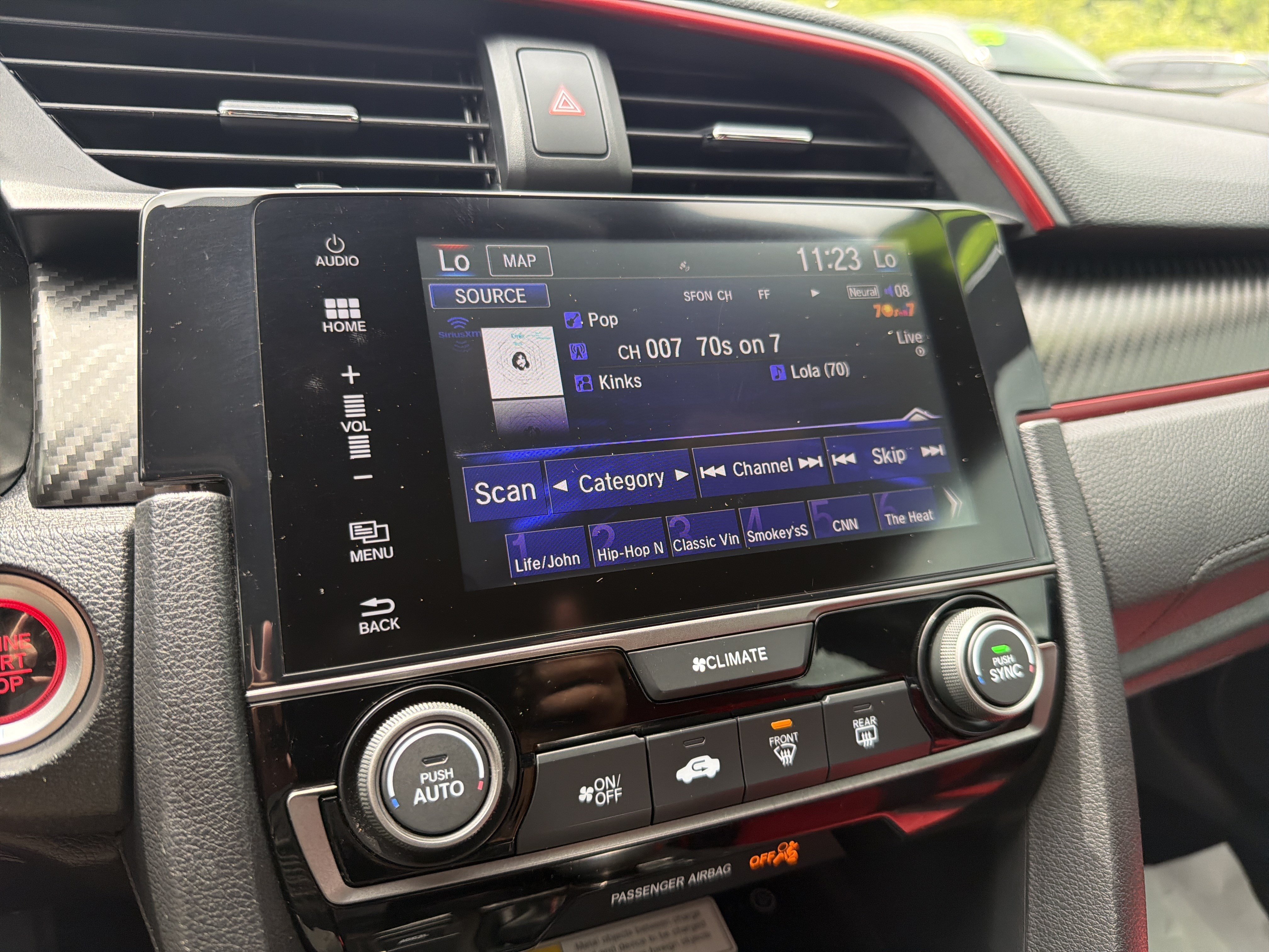 Used 2017 Crystal Black Pearl Honda Type R Touring image 5