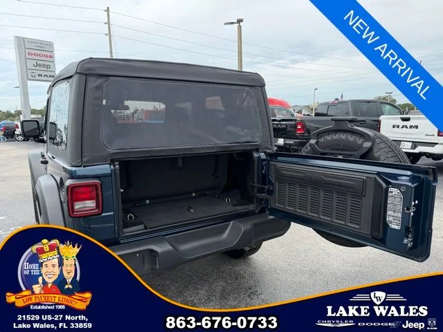 Used 2025 Blue Jeep Sport S image 6