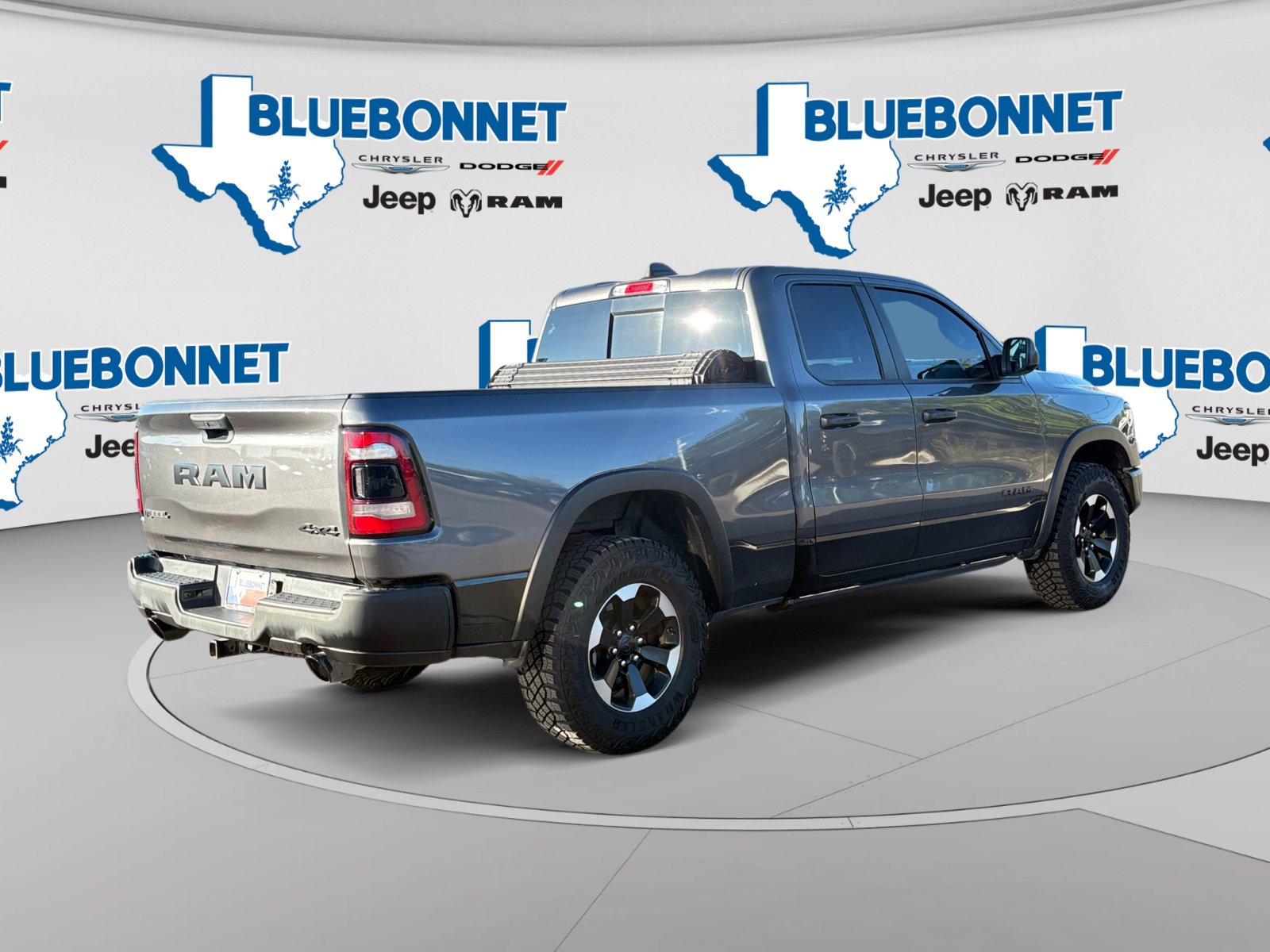 Used 2021 Granite Crystal Metallic Clearcoat Ram Rebel image 5