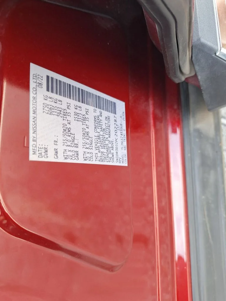 Used 2023 Red Nissan Platinum image 35