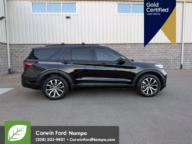 Certified Used 2021 Black Ford ST image 2