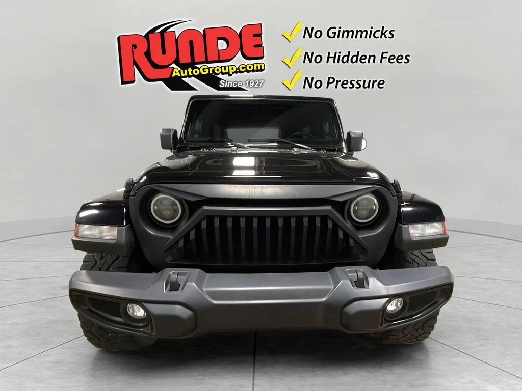 Used 2021 Black Jeep Unlimited Altitude image 8