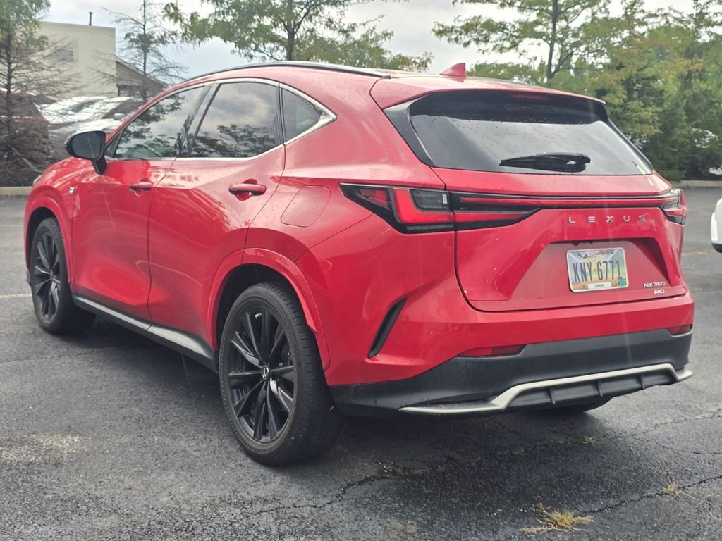 Used 2022 Red Lexus 350 F SPORT Handling image 5