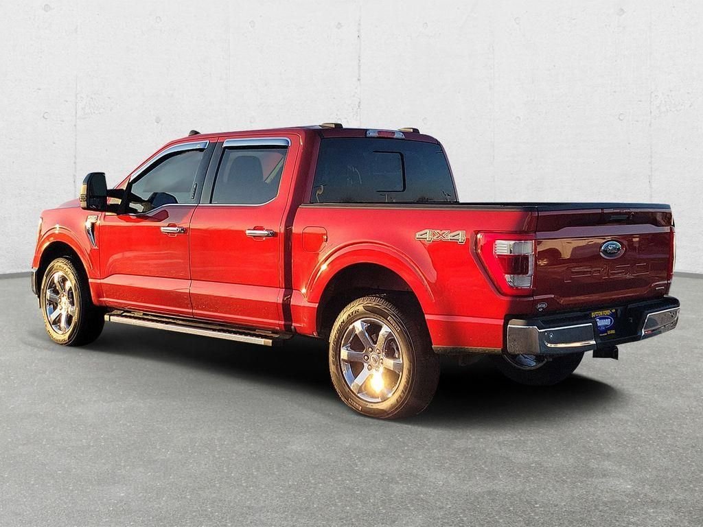 Used 2023 Red Ford Lariat image 4