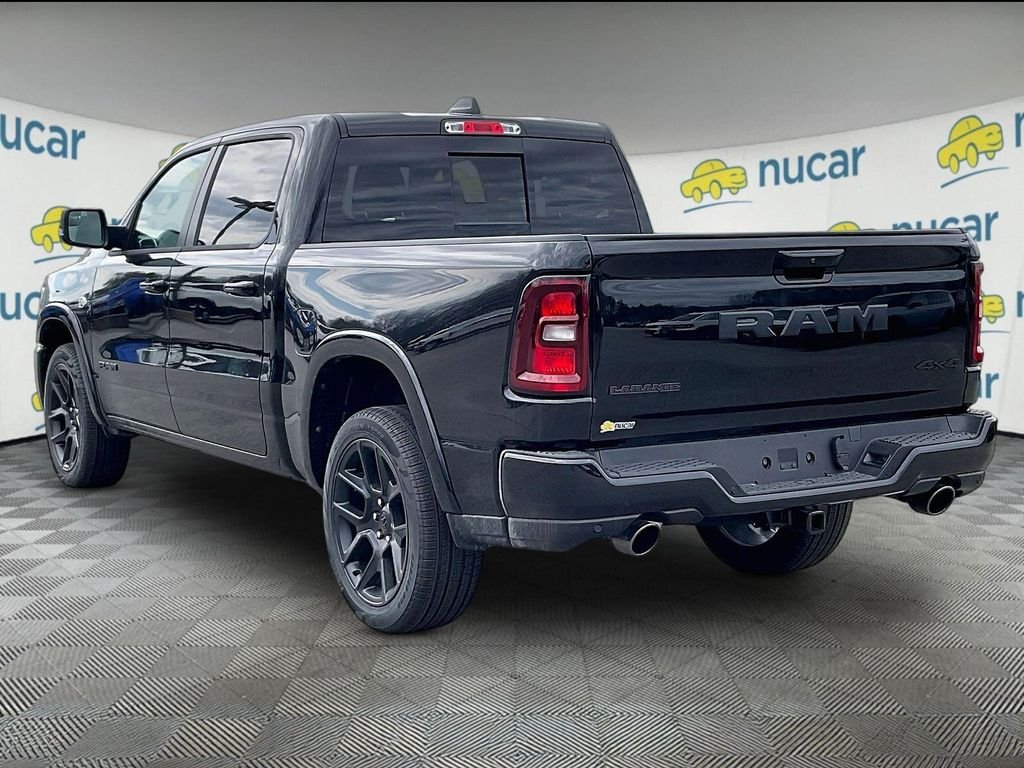 New 2026 Diamond Black Crystal Pearl-Coat Exterior Paint RAM Laramie image 5