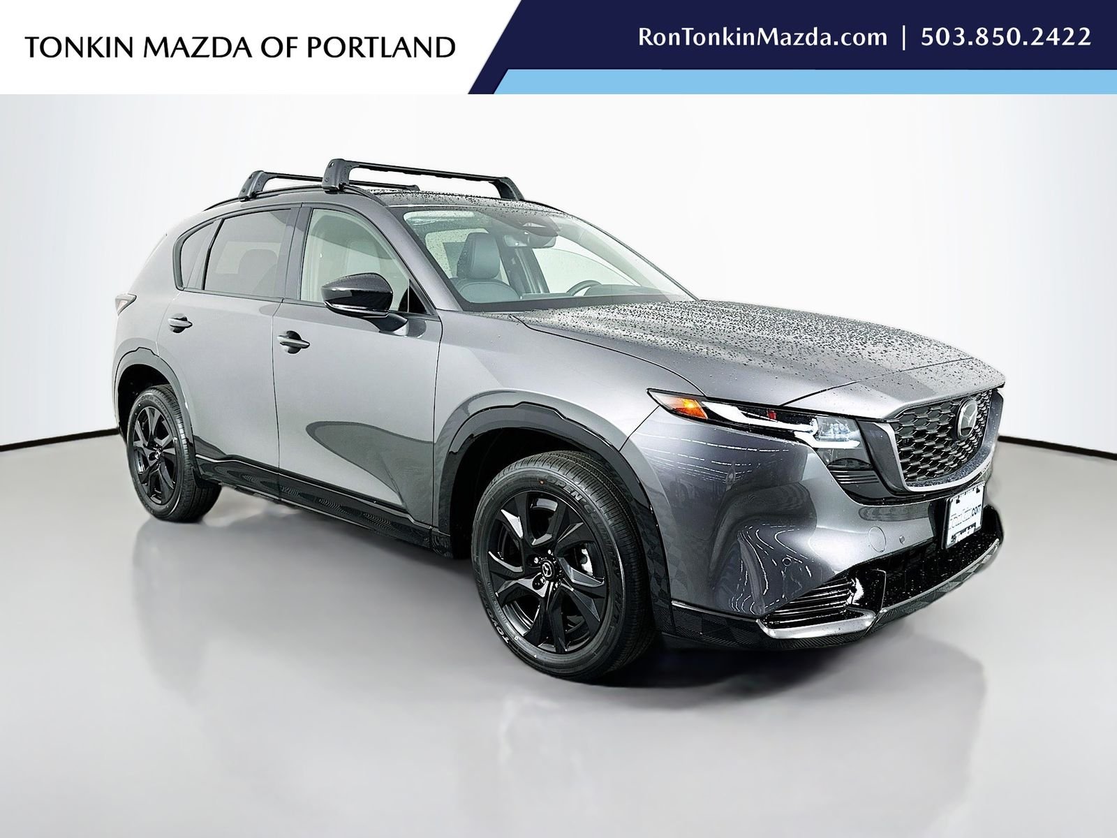 New 2026 Machine Gray Metallic Mazda 2.5 S Premium AWD image 1