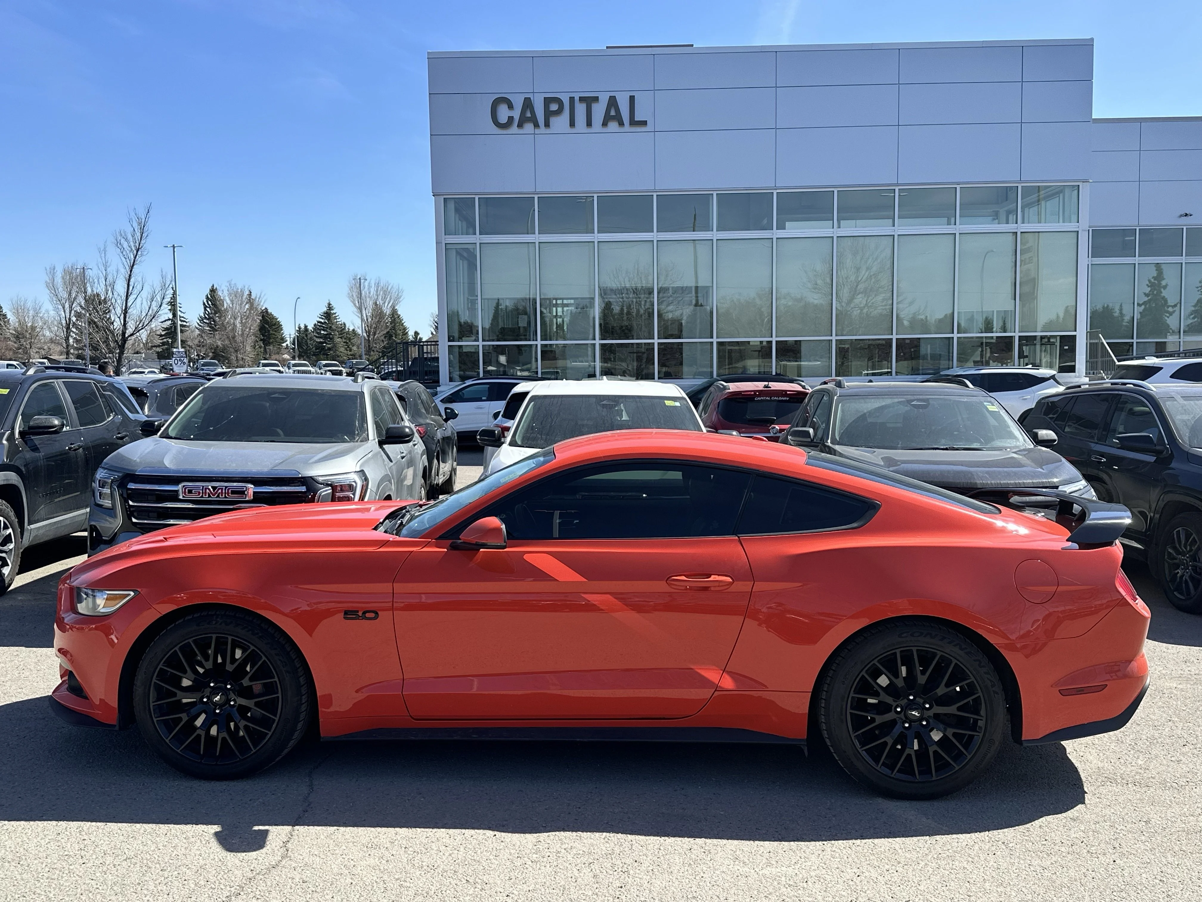 Certified Used 2015 orange Ford GT Premium image 3