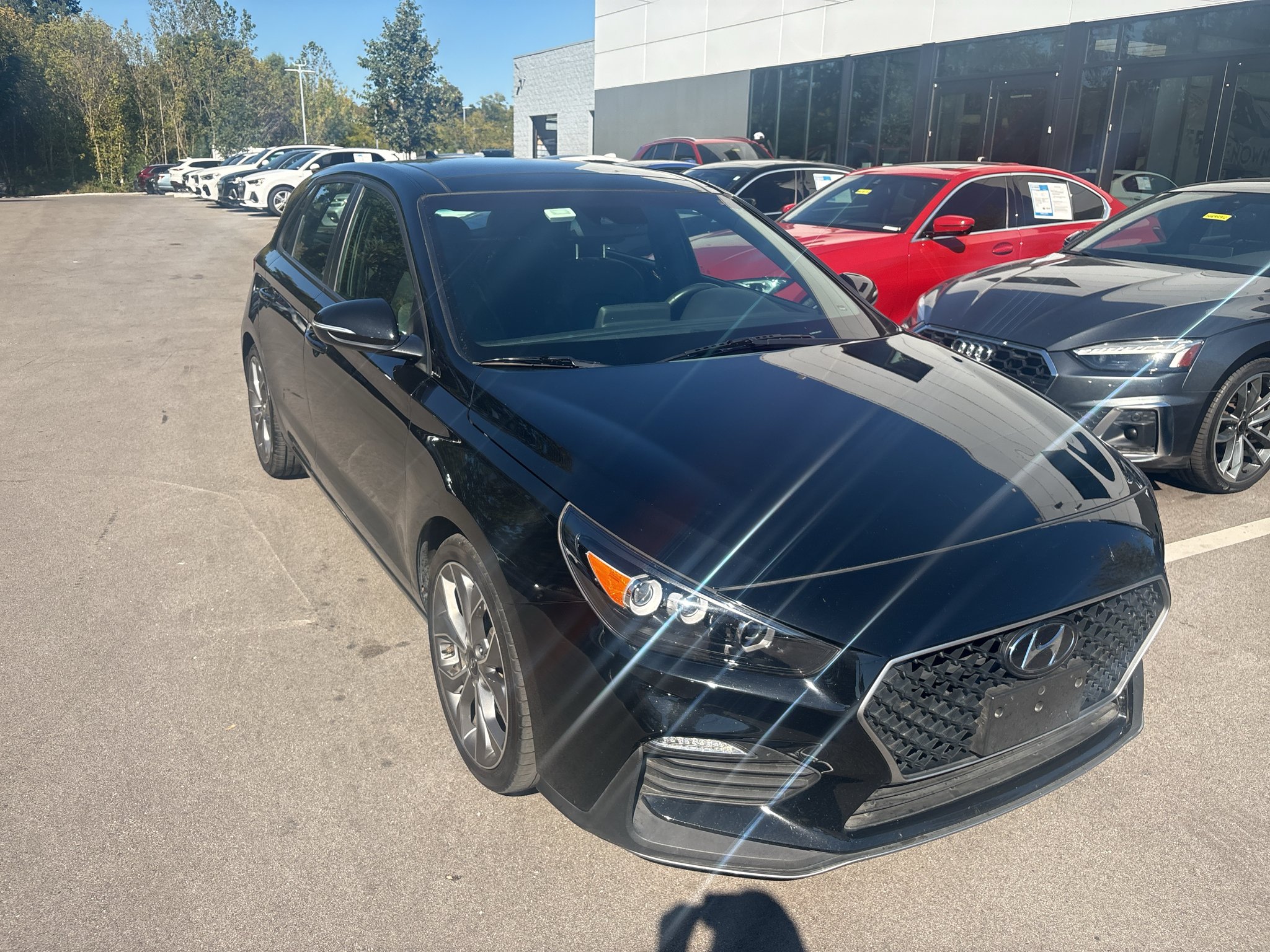 Used 2019 Black Noir Pearl Hyundai N Line image 3