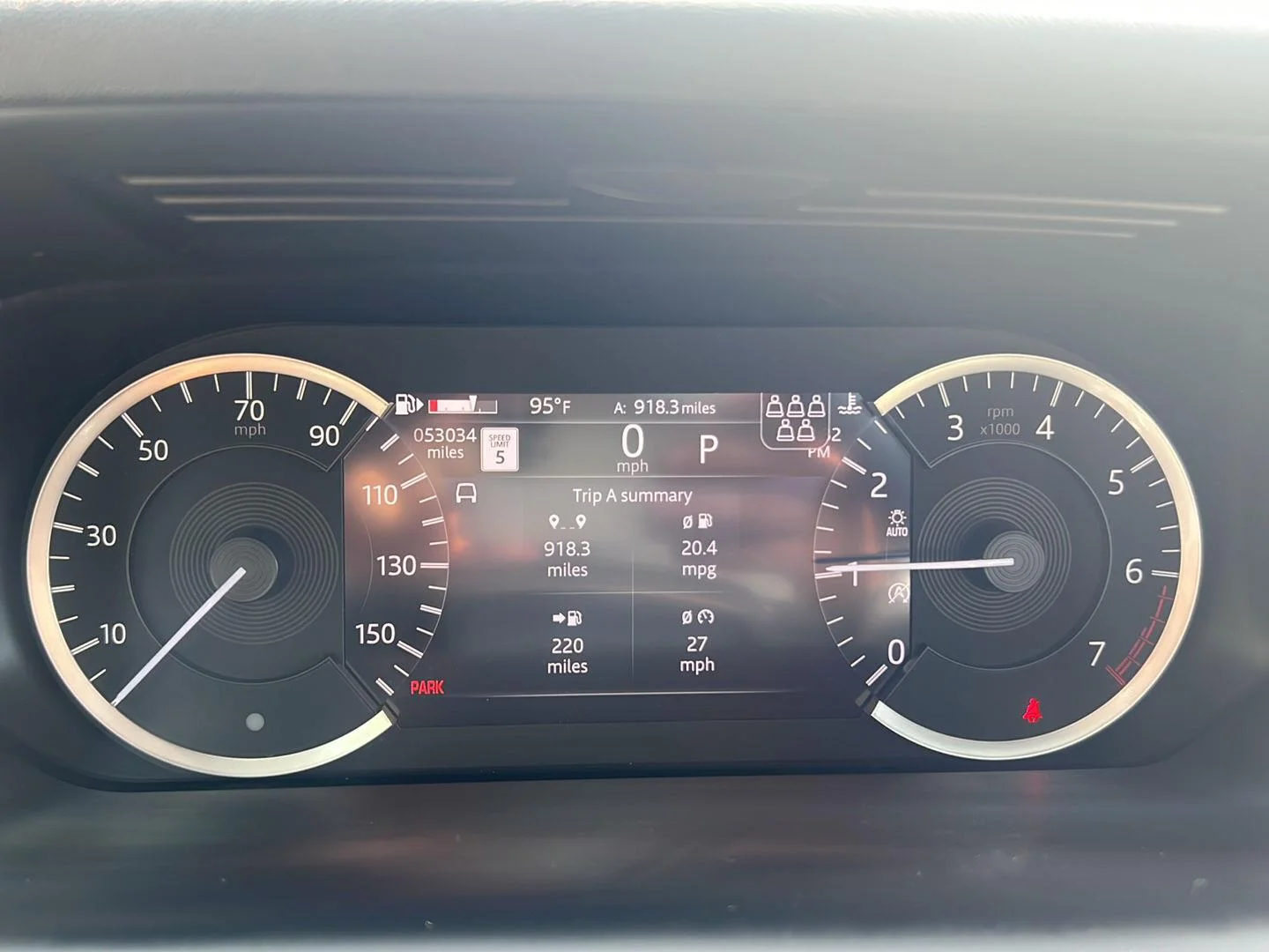 Used 2022 Portofino Blue Metallic Land Rover S R-Dynamic image 13