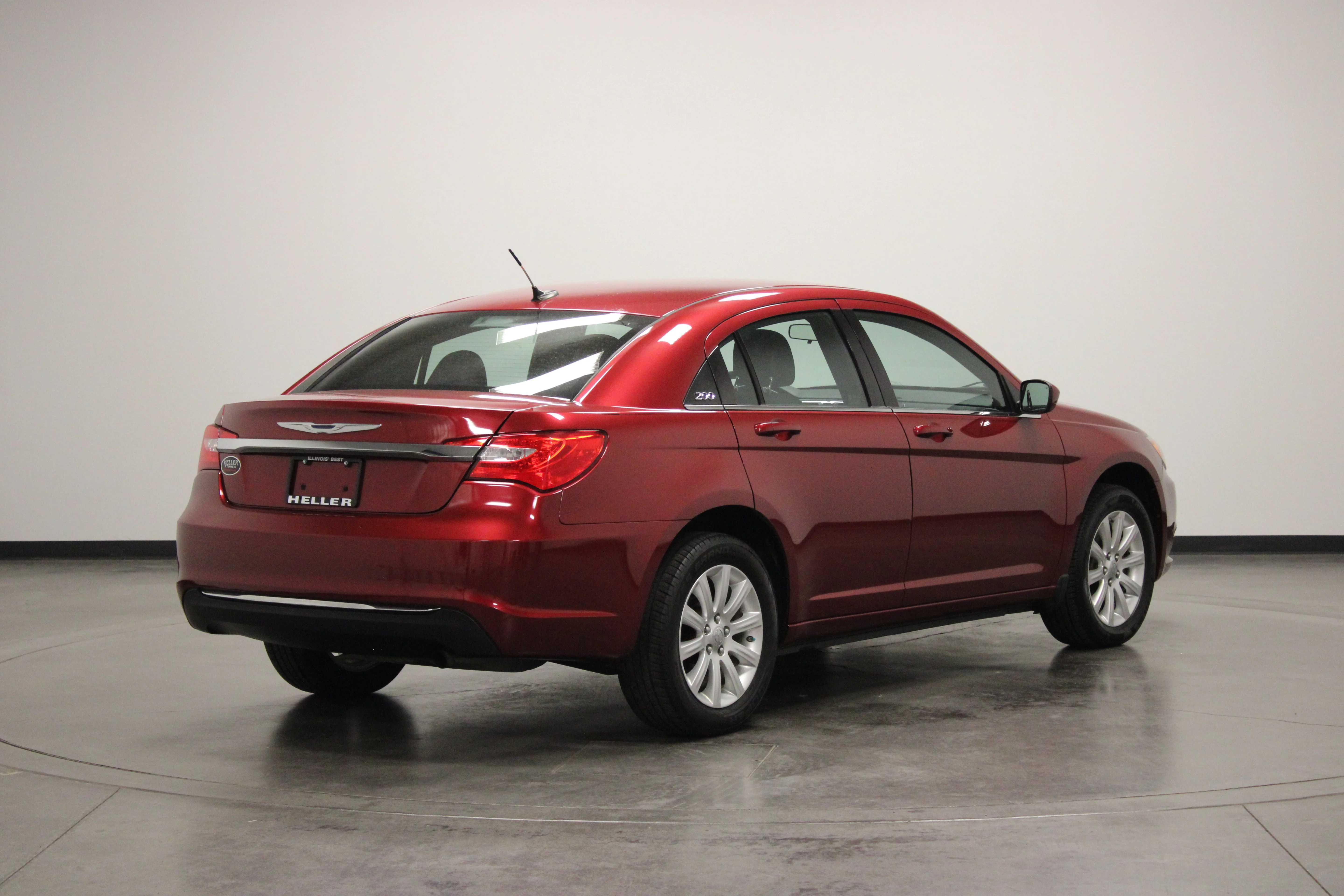 Used 2013 Deep Cherry Red Crystal Pearlcoat Chrysler Touring image 8