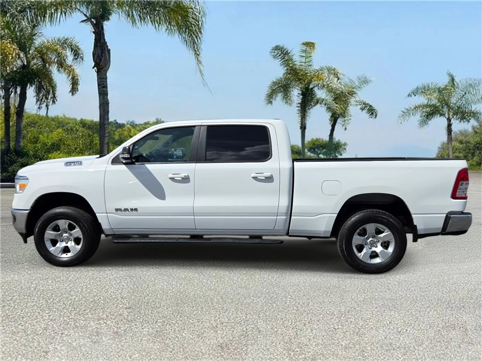 Used 2022 Bright White Clearcoat Ram Big Horn 4x2 Crew Cab 6