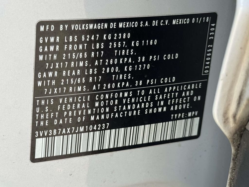 2018 Volkswagen Tiguan SE - Photo 30
