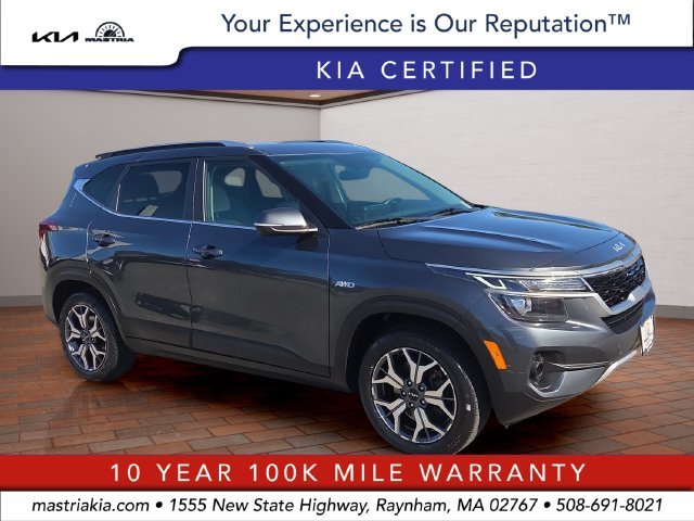 Certified Used 2022 Gray Kia EX image 1