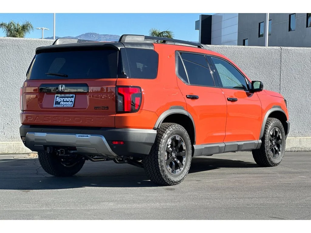 New 2026 Sunset Orange Honda TrailSport Elite image 4
