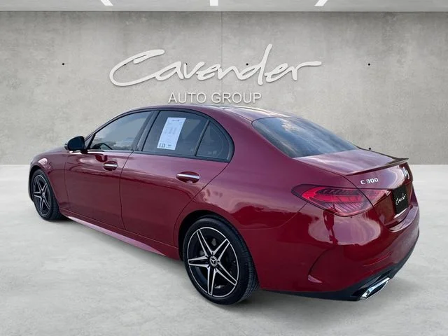 Used 2024 Red Mercedes-Benz C 300 image 14