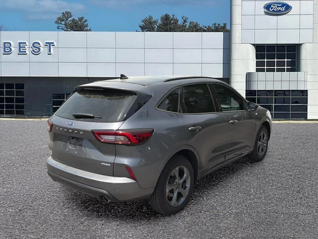 Used 2024 Light Blue Clearcoat Metallic Ford ST-Line image 5