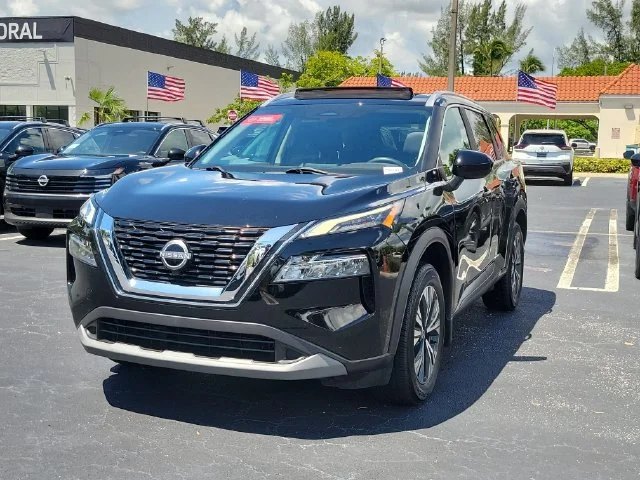 Certified Used 2023 Black Nissan SV image 32