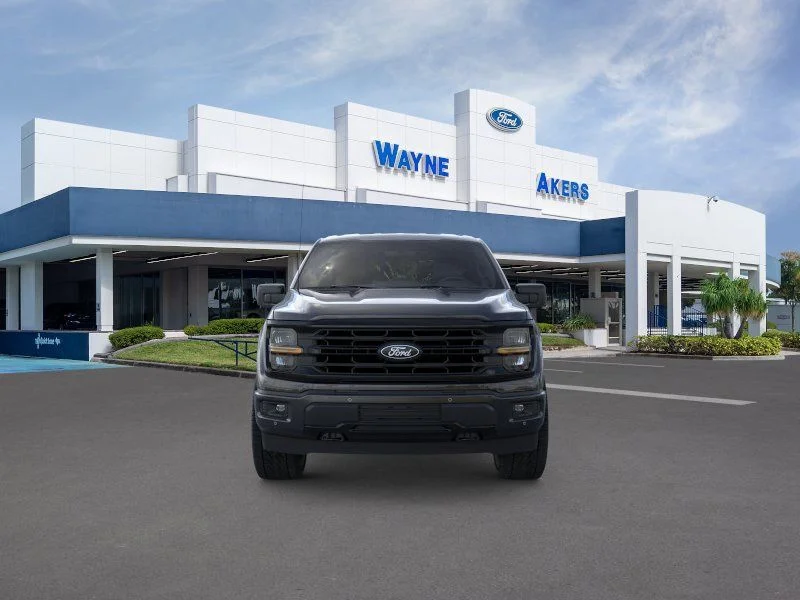 New 2026 Agate Black Metallic Ford XLT image 7