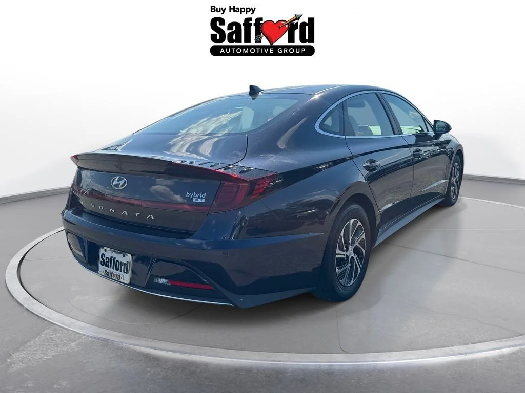 Used 2021 Blue Hyundai Blue image 7