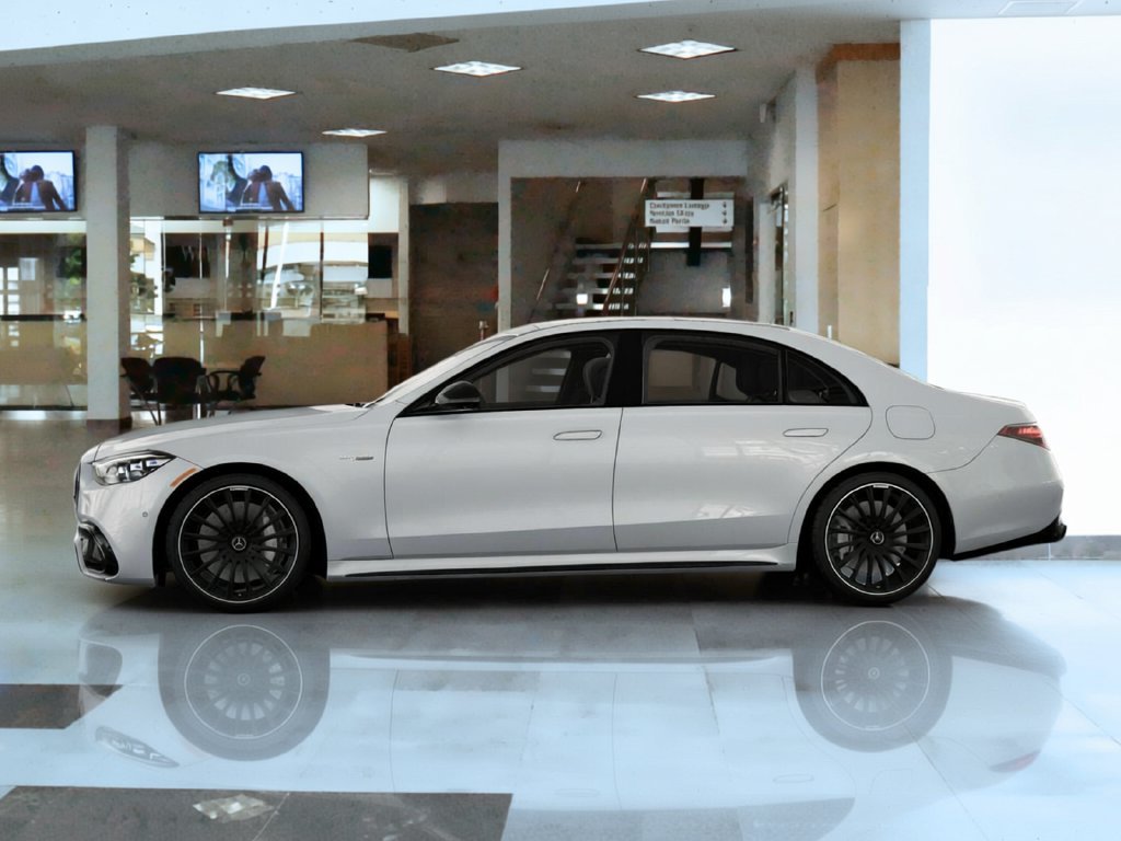New 2026 MANUFAKTUR Moonlight White Metallic Mercedes-Benz S 63 E AMG® image 34