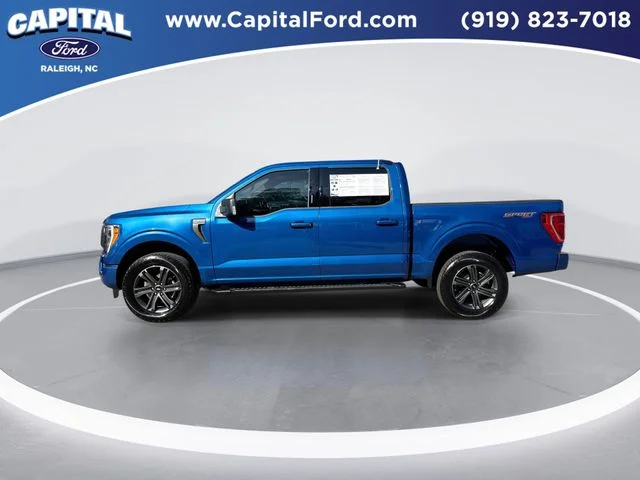 Used 2023 Blue Ford XLT image 5