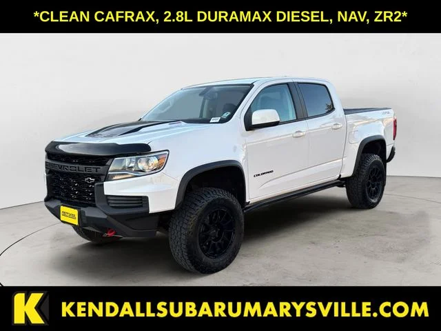 Pre-Owned 2021 Chevrolet Colorado ZR2 4WD 4D Crew Cab