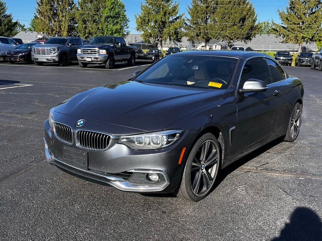 Used 2018 BMW 4 Series 430i with VIN WBA4Z3C56JEC57104 for sale in Troy, OH