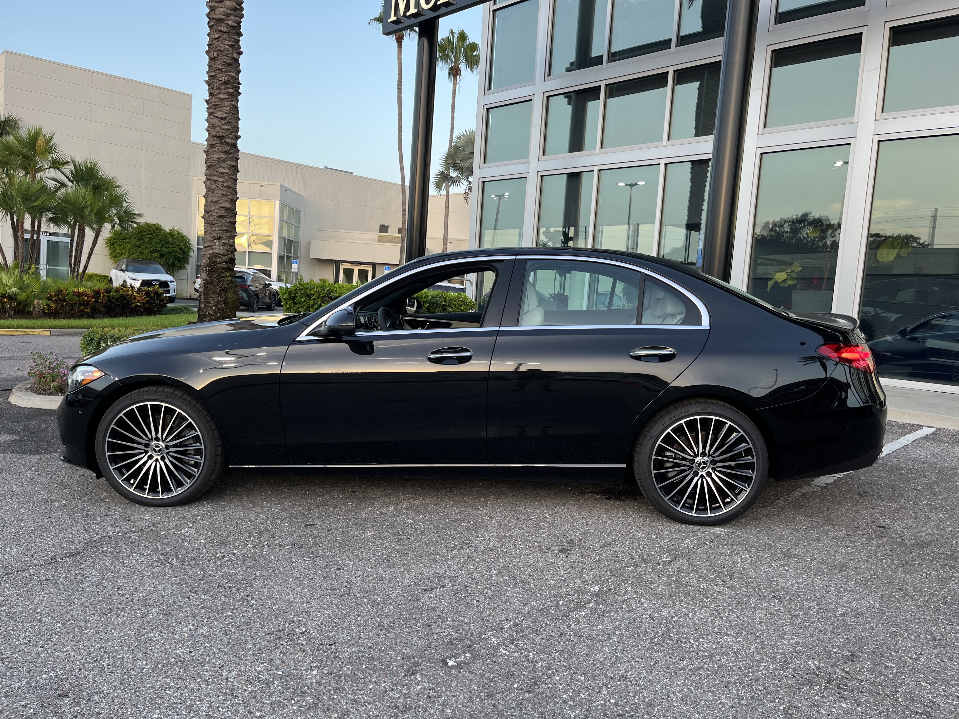 New 2026 Obsidian Black Metallic Mercedes-Benz C 300 image 3