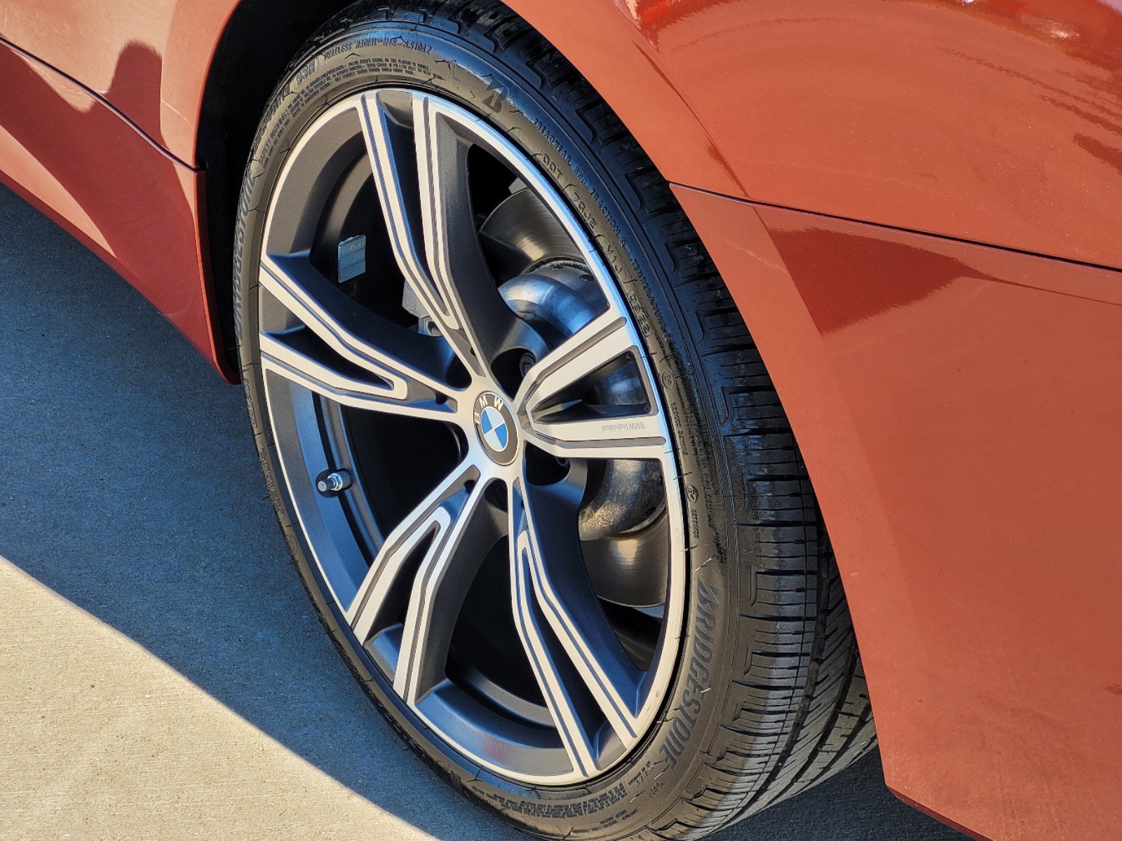 Used 2023 Sunset Orange Metallic BMW 430i image 7