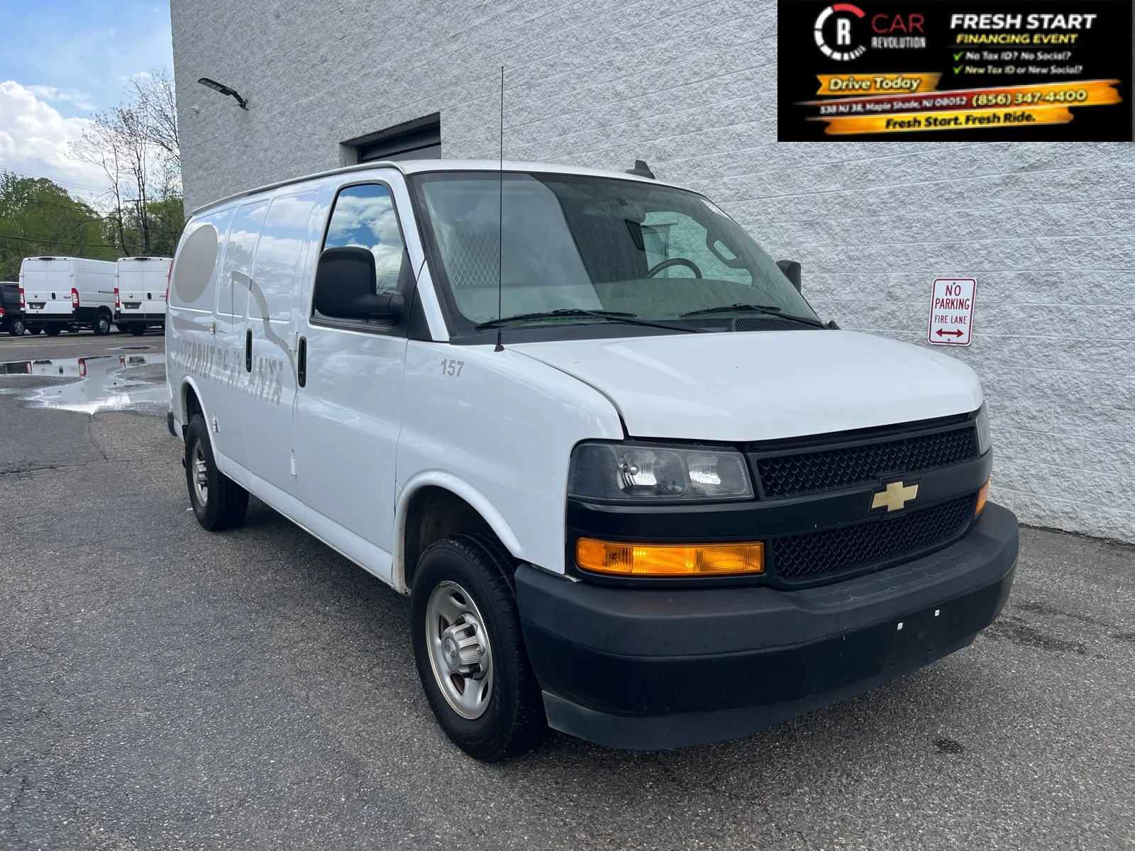 Used 2023 Summit White Chevrolet Work Van 3500 image 1