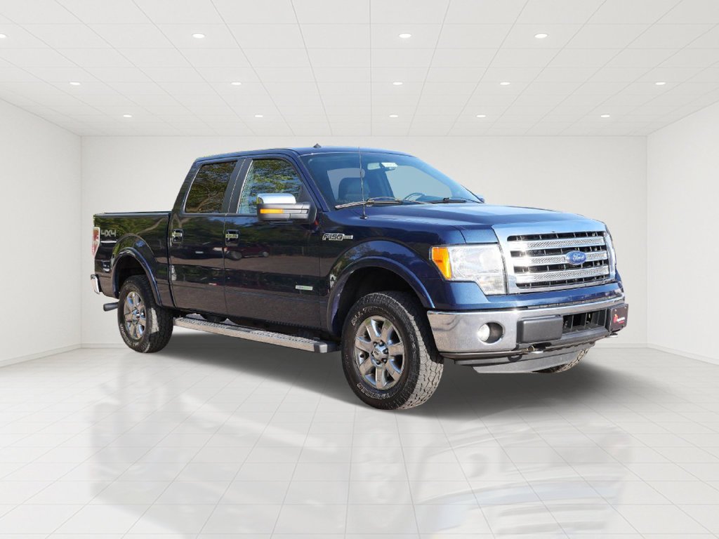 Used 2014 Blue Ford Lariat image 1