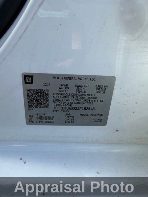 Used 2018 Summit White Chevrolet Work Truck image 15