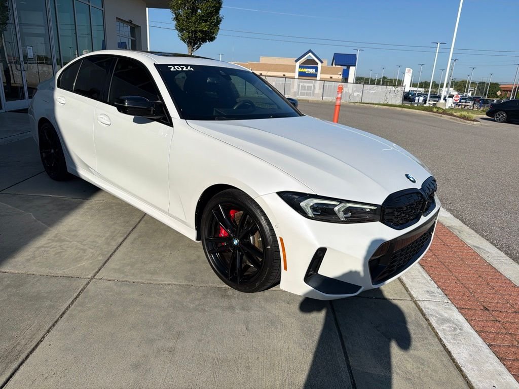 Used 2024 Mineral White Metallic BMW M340i xDrive image 8