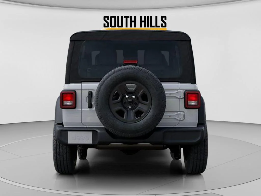New 2026 Bright White Clear-Coat Exterior Paint Jeep Sport image 7