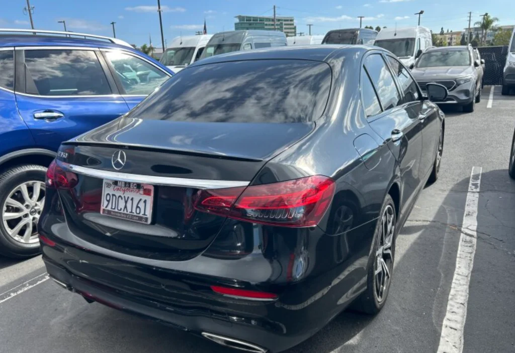 Used 2022 Black Mercedes-Benz E 350 image 2