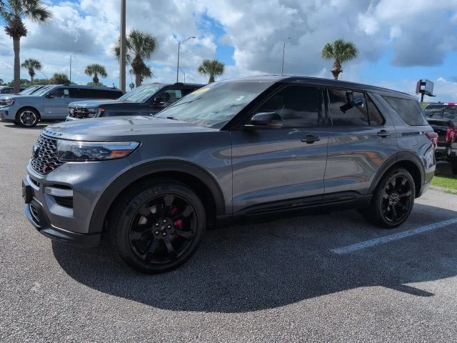 Certified Used 2022 Carbonized Gray Metallic Ford ST image 8