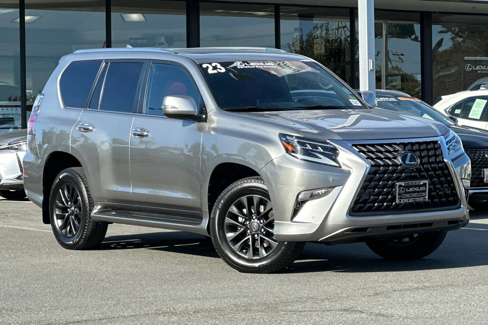 Certified Used 2023 Silver Lexus 460 image 2