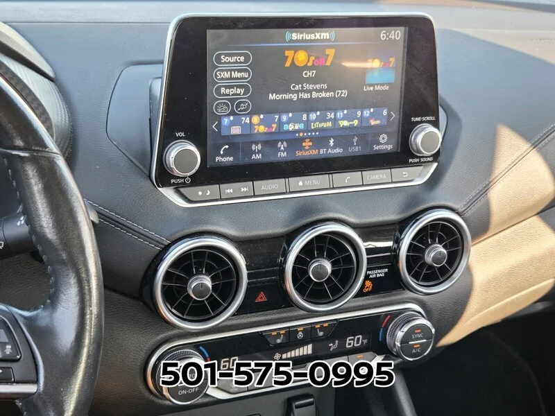 Used 2023 Super Black NISSAN SV CVT image 22